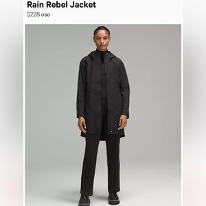 Lululemon rain rebel jacket